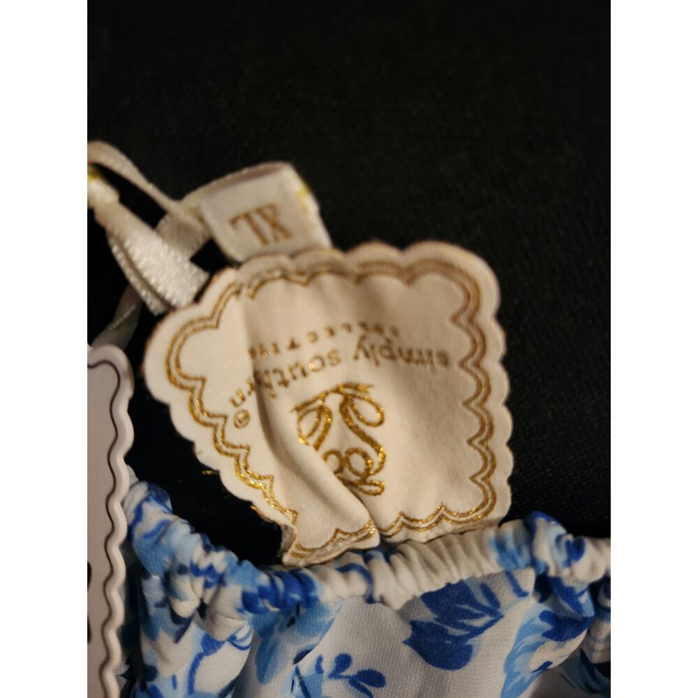 Simply Southern XL Smocked Puff Sleeve Babydoll Romantic Cottagecore NWT - Picture 3 of 5